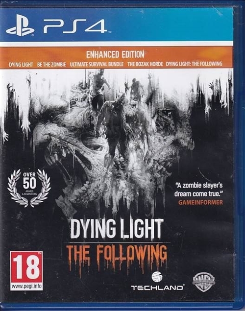 Dying Light - The Following - Enhanced Edition - PS4 (B Grade) (Used) (eng)